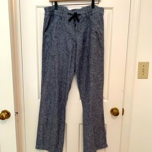 prAna Hemp/Cotton Pants, 12, Grey